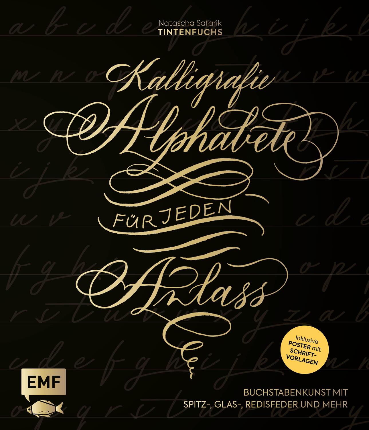 Cover: 9783960937920 | Kalligrafie - Alphabete für jeden Anlass | Natascha Safarik | Buch