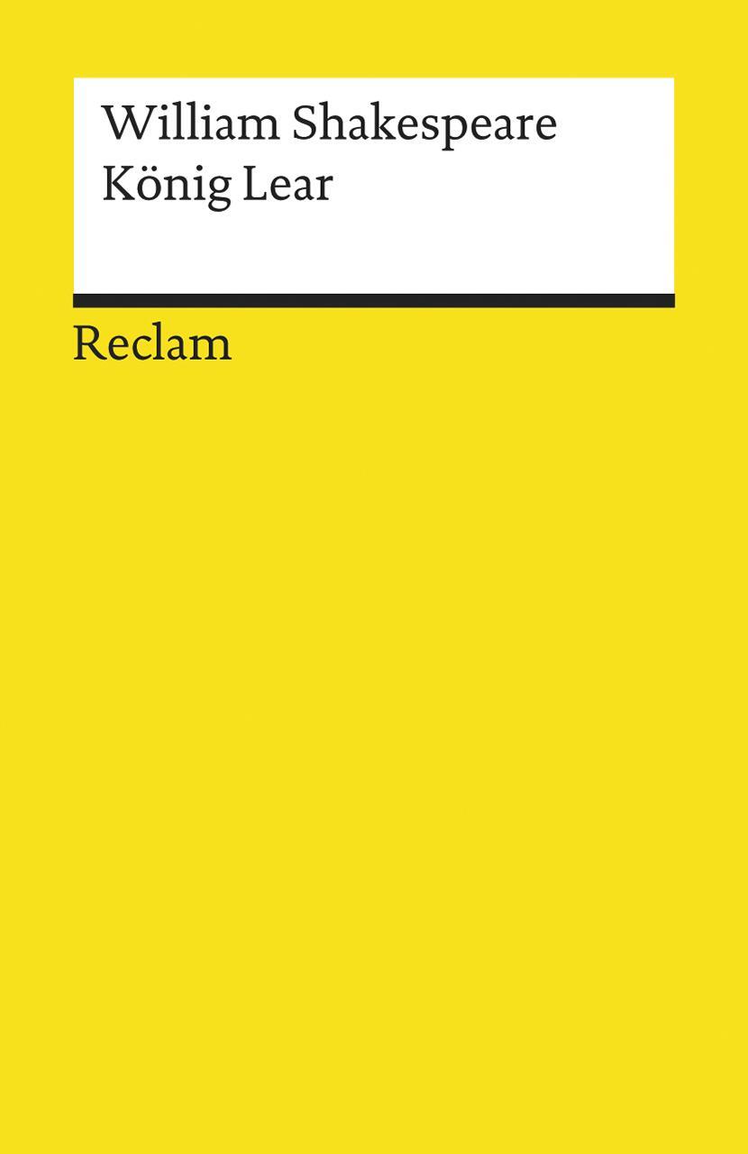 Cover: 9783150000137 | König Lear | William Shakespeare | Taschenbuch | 150 S. | Deutsch