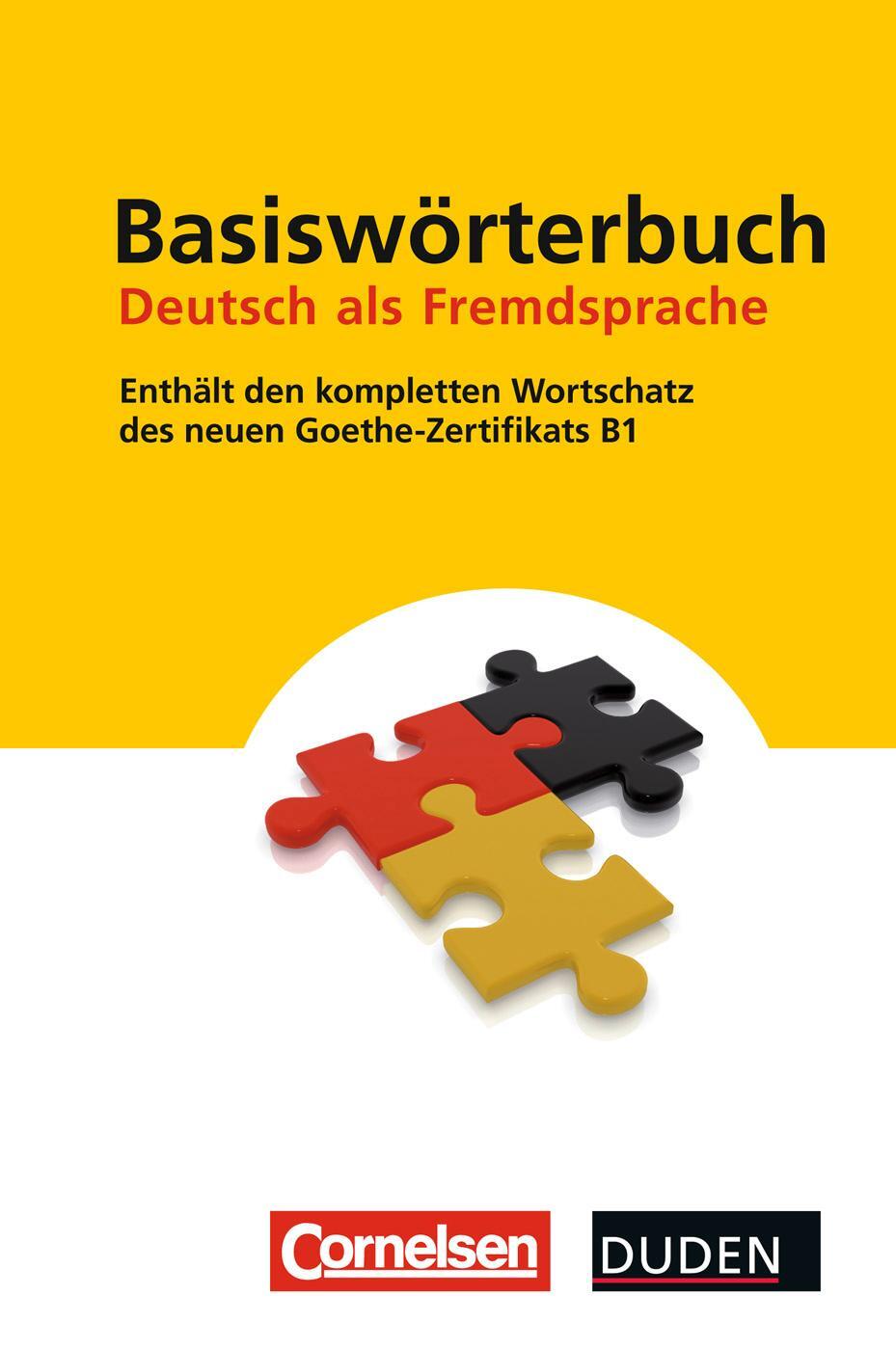Cover: 9783411041541 | Duden - Basiswörterbuch Deutsch als Fremdsprache | Dudenredaktion
