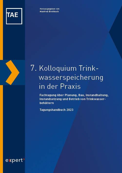 Cover: 9783816935582 | 7. Kolloquium Trinkwasserspeicherung in der Praxis | Manfred Breitbach