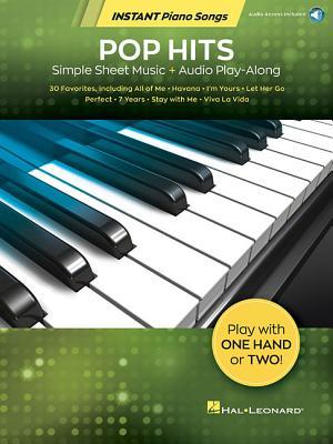 Cover: 9781540035967 | Pop Hits - Instant Piano Songs Book/Online Audio | Hal Leonard Corp