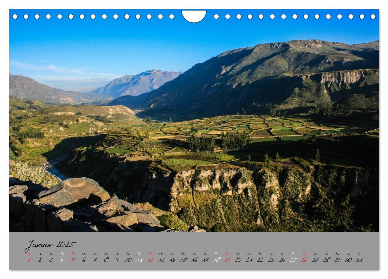 Bild: 9783435751341 | Peru 2025 (Wandkalender 2025 DIN A4 quer), CALVENDO Monatskalender