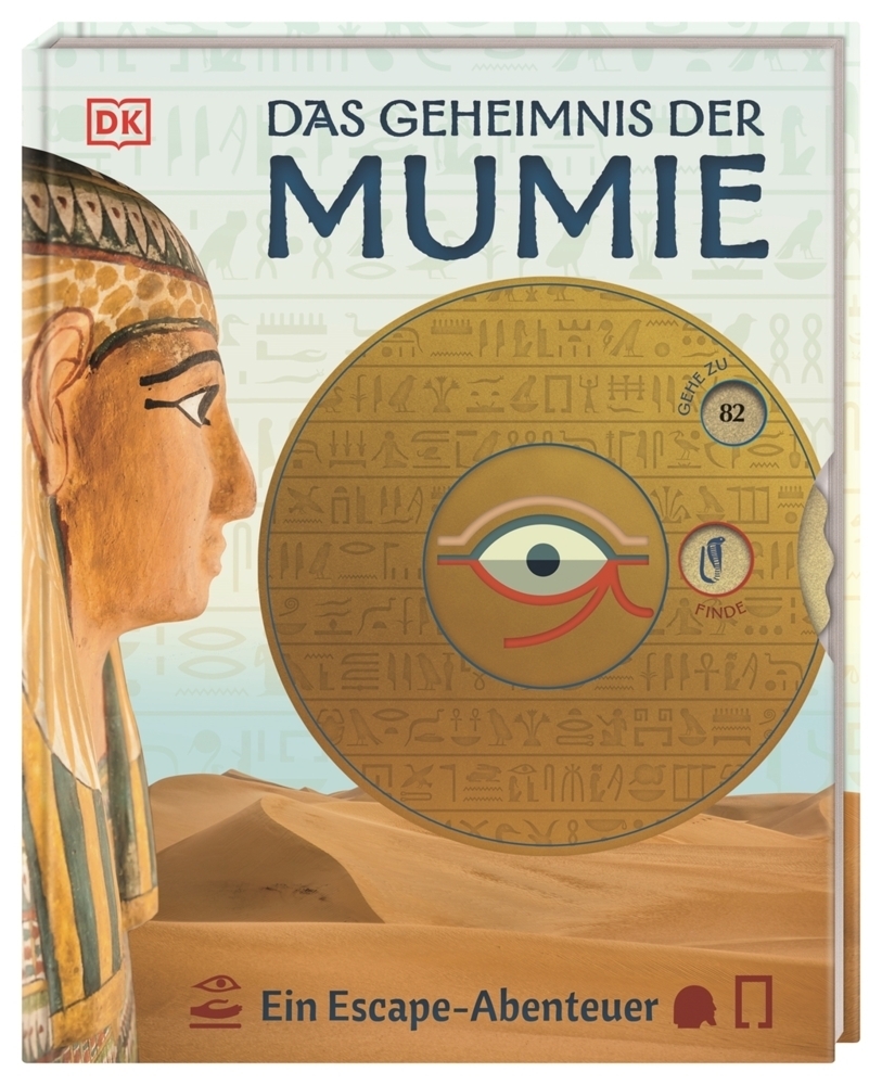 Cover: 9783831041954 | Das Geheimnis der Mumie. Ein Escape-Abenteuer | Philip Steele | Buch