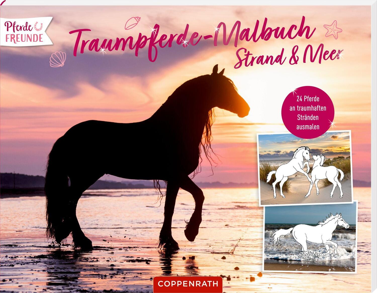 Cover: 9783649671930 | Traumpferde-Malbuch: Strand &amp; Meer | Buch | 48 S. | Deutsch | 2024