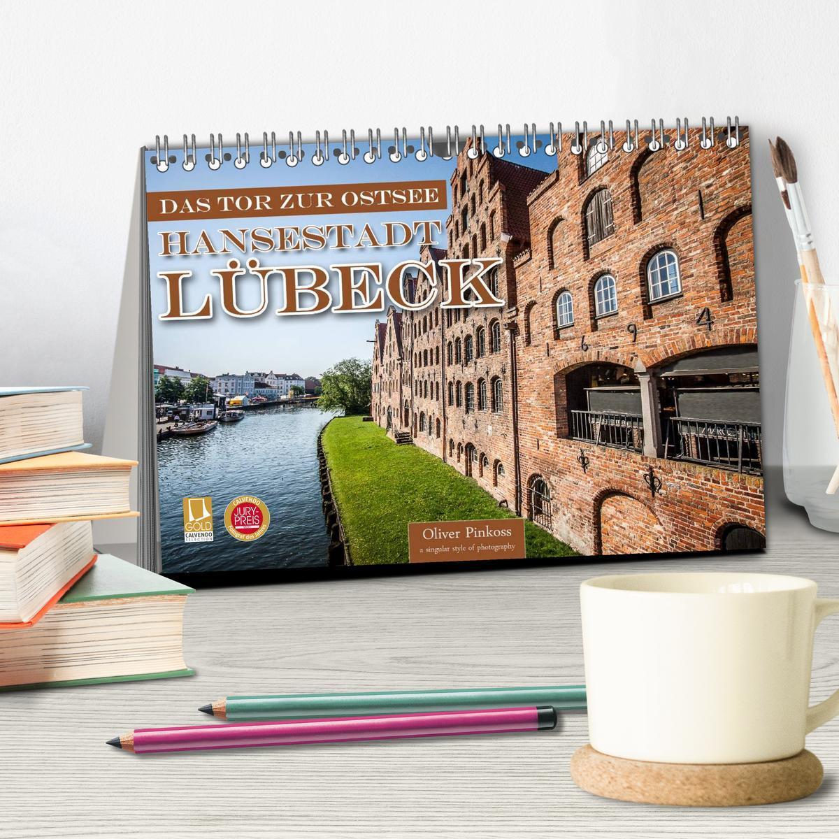 Bild: 9783435572427 | Lübeck - Das Tor zur Ostsee (Tischkalender 2025 DIN A5 quer),...