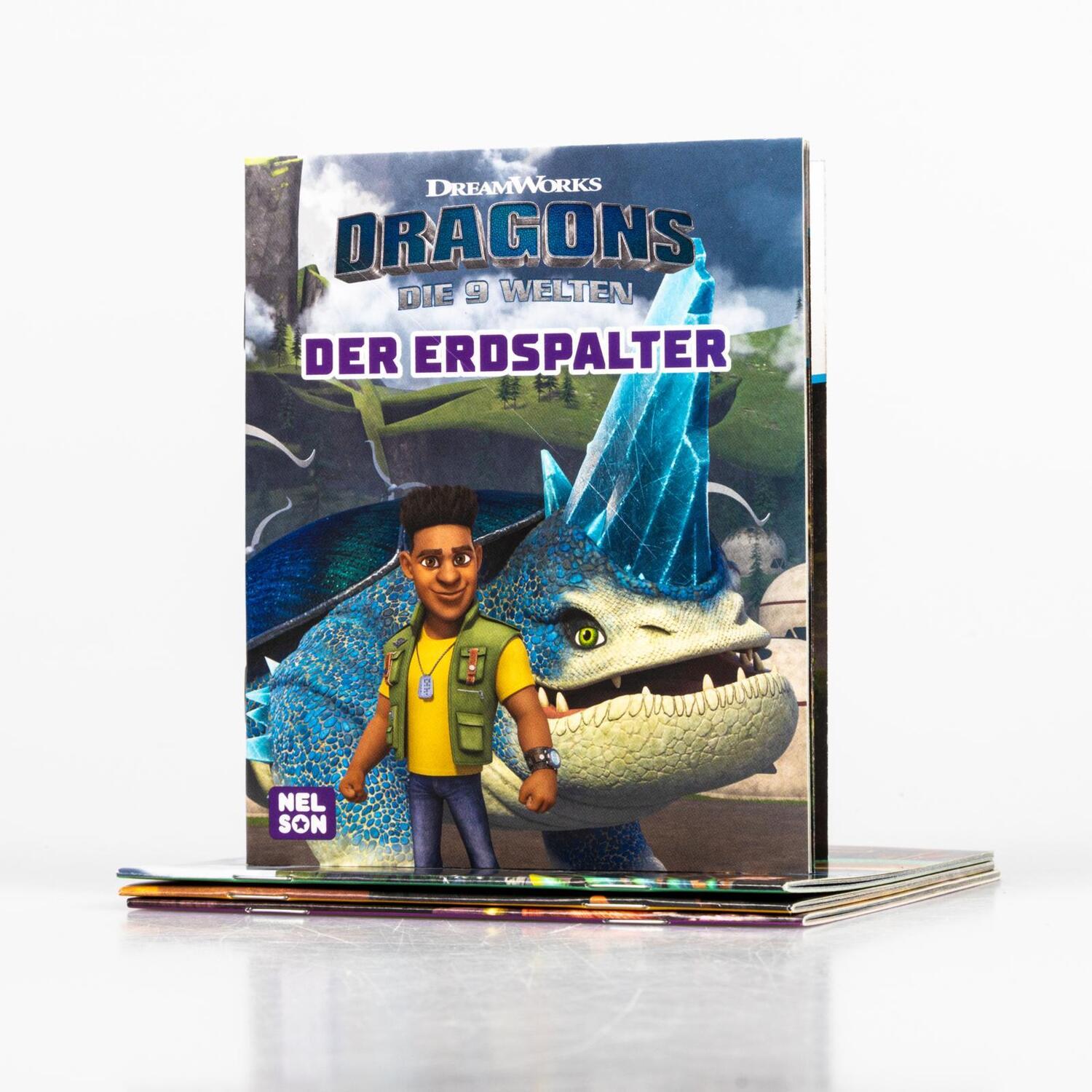 Bild: 9783845123950 | Nelson Mini-Bücher: 4er Dragons: Die neun Welten 1-4 | Box | 16 S.