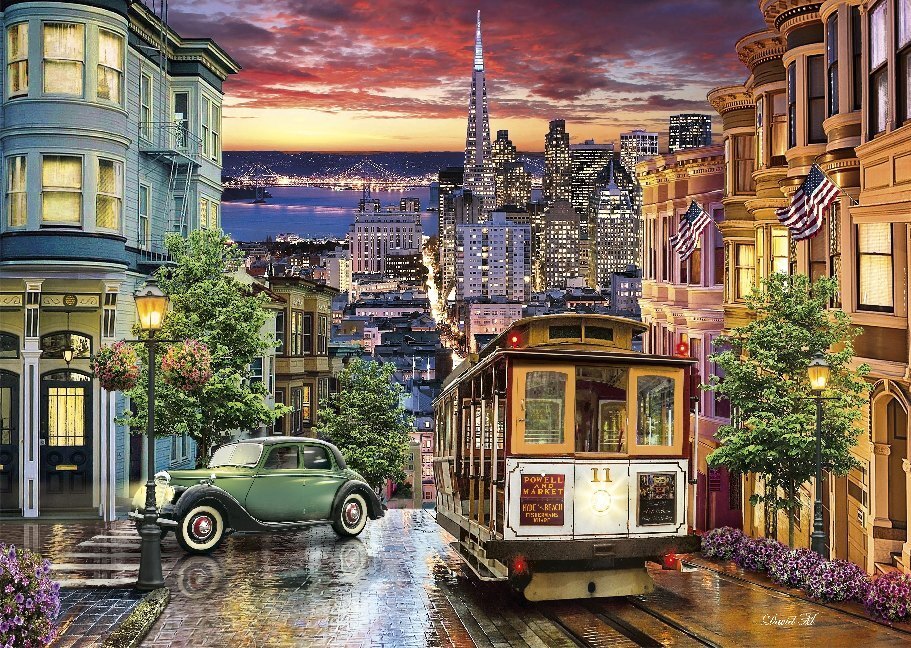 Bild: 8005125335473 | San Francisco (Puzzle) | Spiel | In Spielebox | 2019 | Clementoni