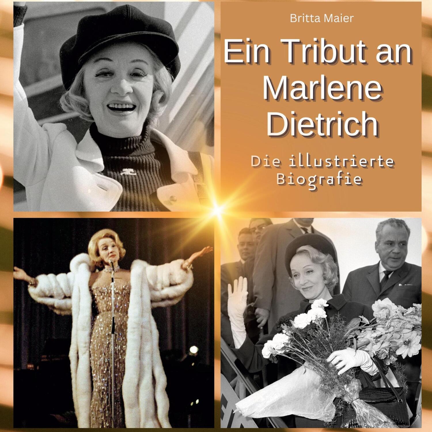 Cover: 9783750561939 | Ein Tribut an Marlene Dietrich | Die illustrierte Biografie | Maier