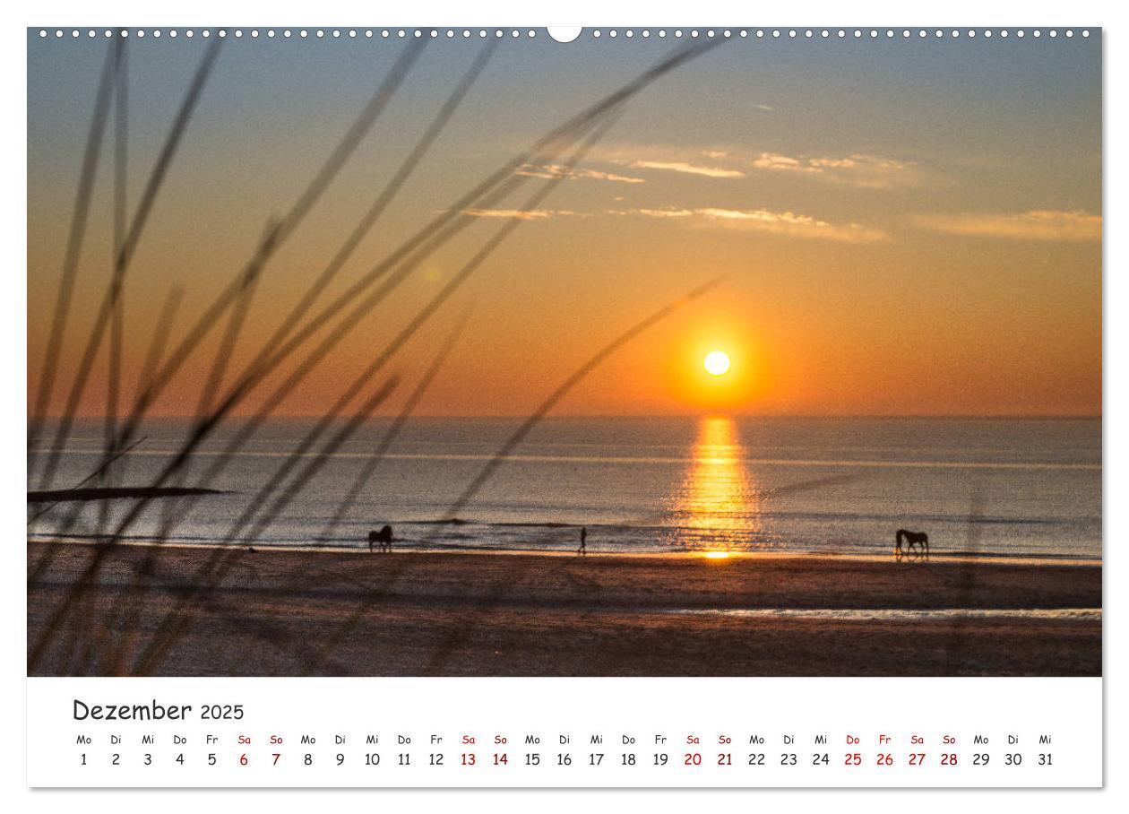 Bild: 9783435179763 | Dünen und Meer Nordseemomente (Wandkalender 2025 DIN A2 quer),...