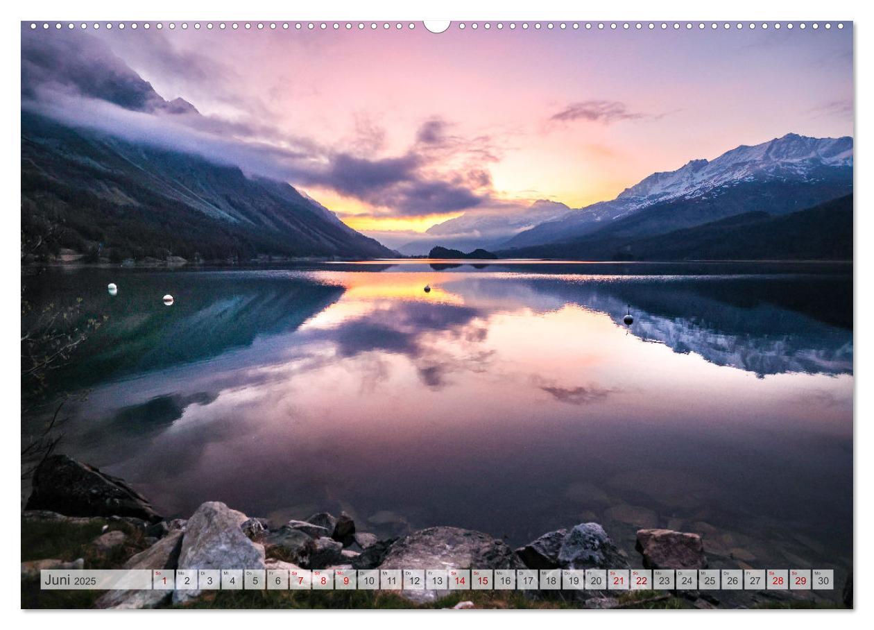 Bild: 9783383912238 | Silsersee Engadin (Wandkalender 2025 DIN A2 quer), CALVENDO...