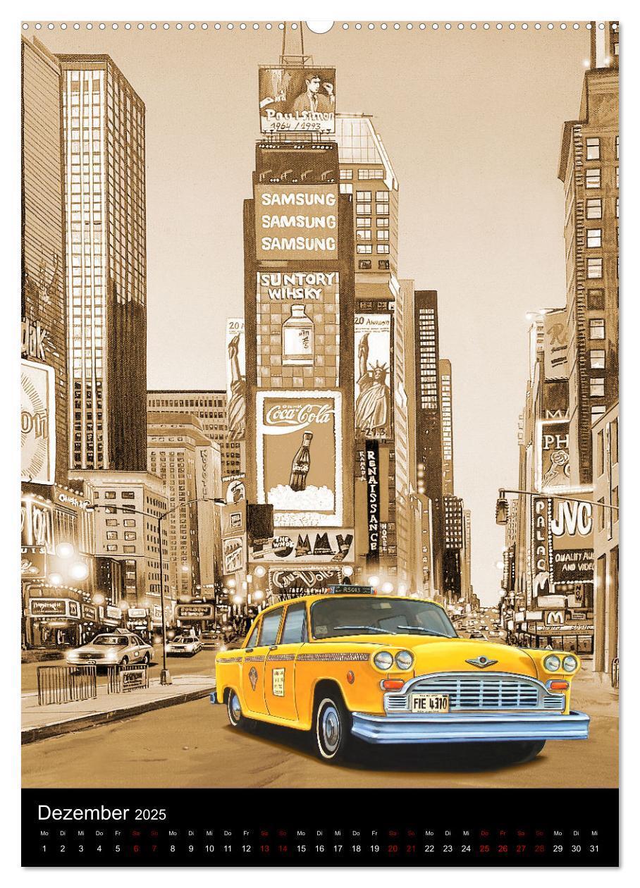 Bild: 9783435899777 | Drive America Plakate (hochwertiger Premium Wandkalender 2025 DIN...