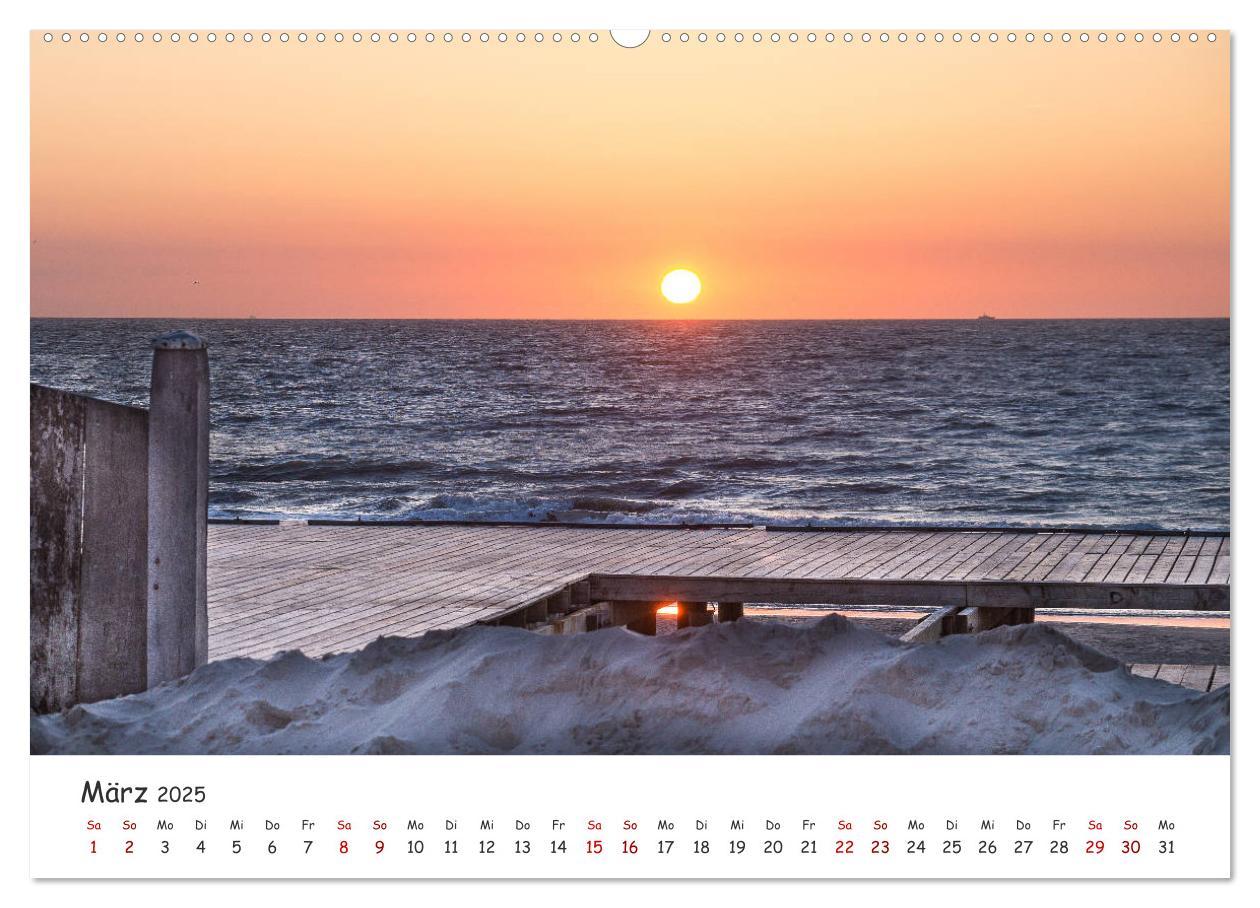 Bild: 9783435179763 | Dünen und Meer Nordseemomente (Wandkalender 2025 DIN A2 quer),...