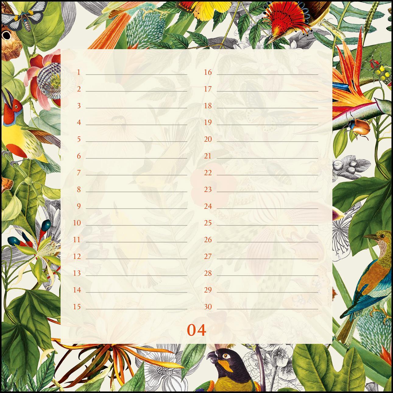 Bild: 9783832044923 | Immerwährender Geburtstagskalender floral - Archive by Portico...