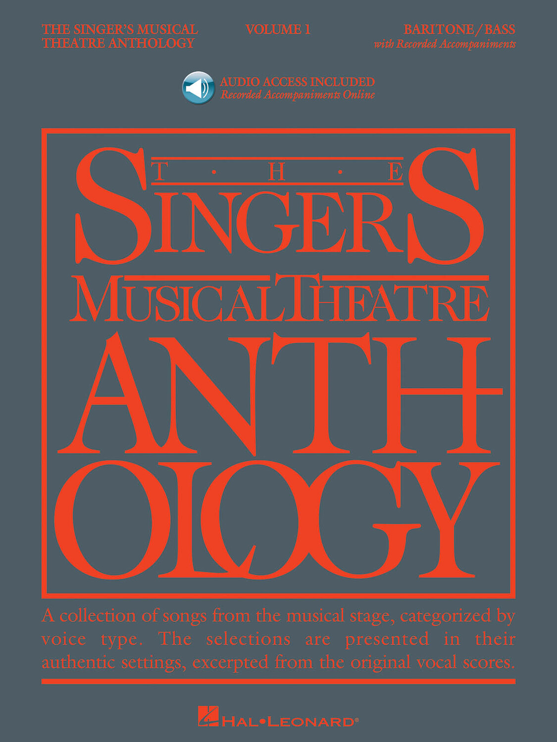 Cover: 884088129934 | Singer's Musical Theatre Anthology - Volume 1 | Baritone/Bass | 2007