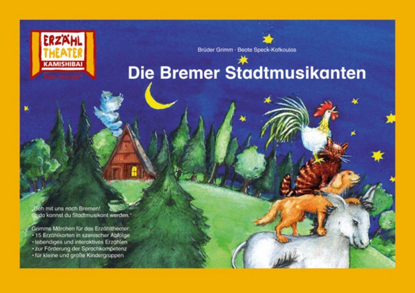 Cover: 4260505830236 | Kamishibai: Die Bremer Stadtmusikanten | Jacob Grimm (u. a.) | Box