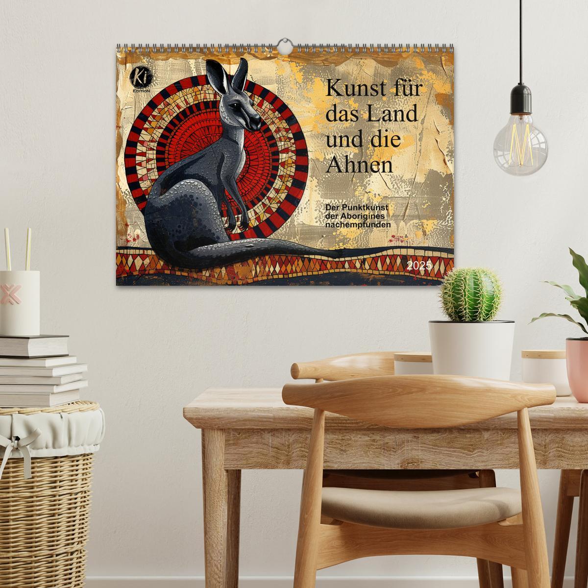 Bild: 9783457149331 | Kunst für das Land und die Ahnen (Wandkalender 2025 DIN A3 quer),...