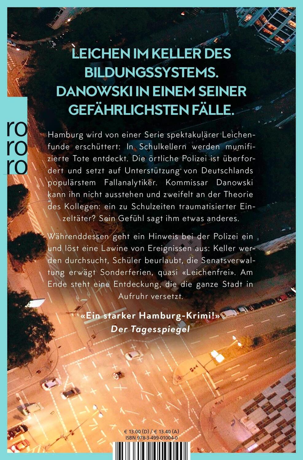 Rückseite: 9783499010040 | Danowski: Neunauge | Kriminalroman | Till Raether | Taschenbuch | 2024
