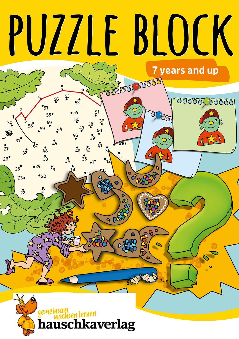 Cover: 9783881007429 | Puzzle Activity Book from 7 Years: Colourful Preschool Activity...
