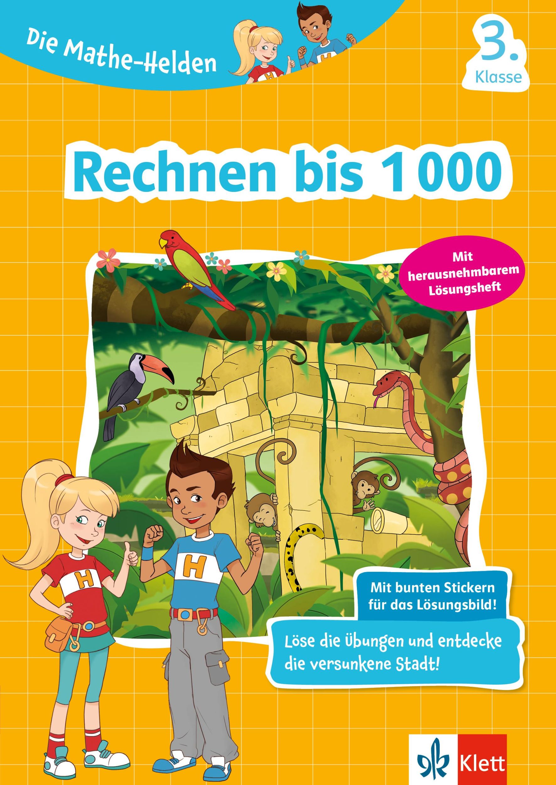 Cover: 9783129493847 | Klett Die Mathe-Helden Rechnen bis 1000 3. Klasse | Holger Geßner