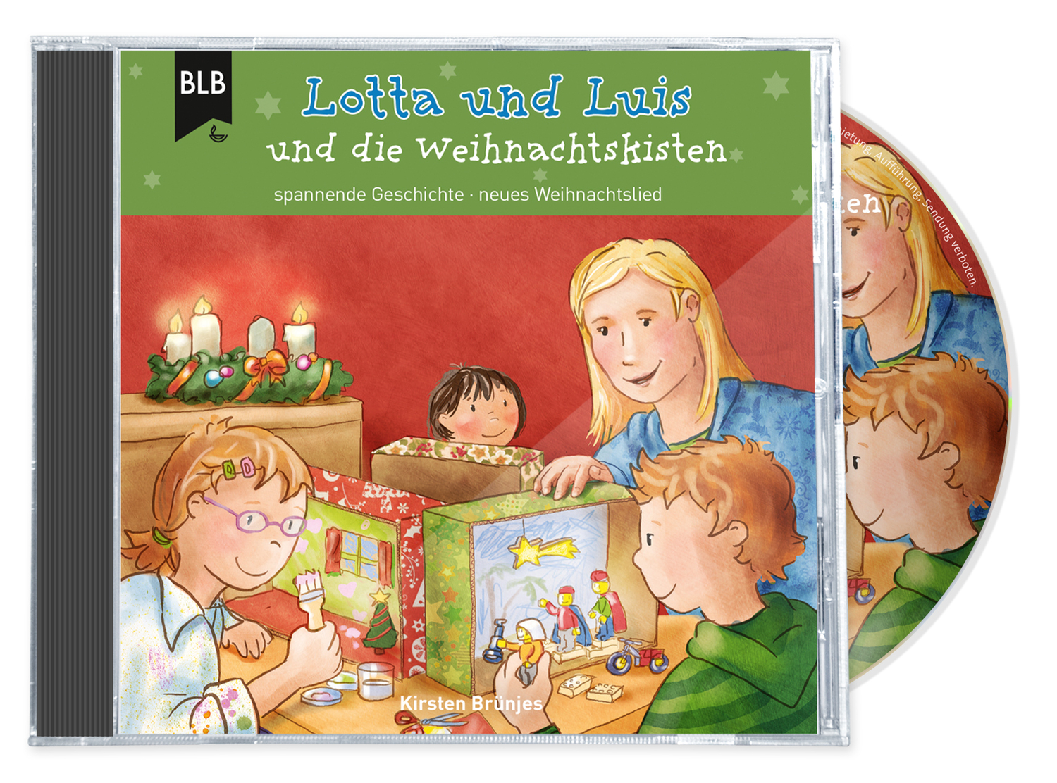 Cover: 9783955682491 | Lotta und Luis und die Weihnachtskisten | CD, Lotta und Luis | Brünjes