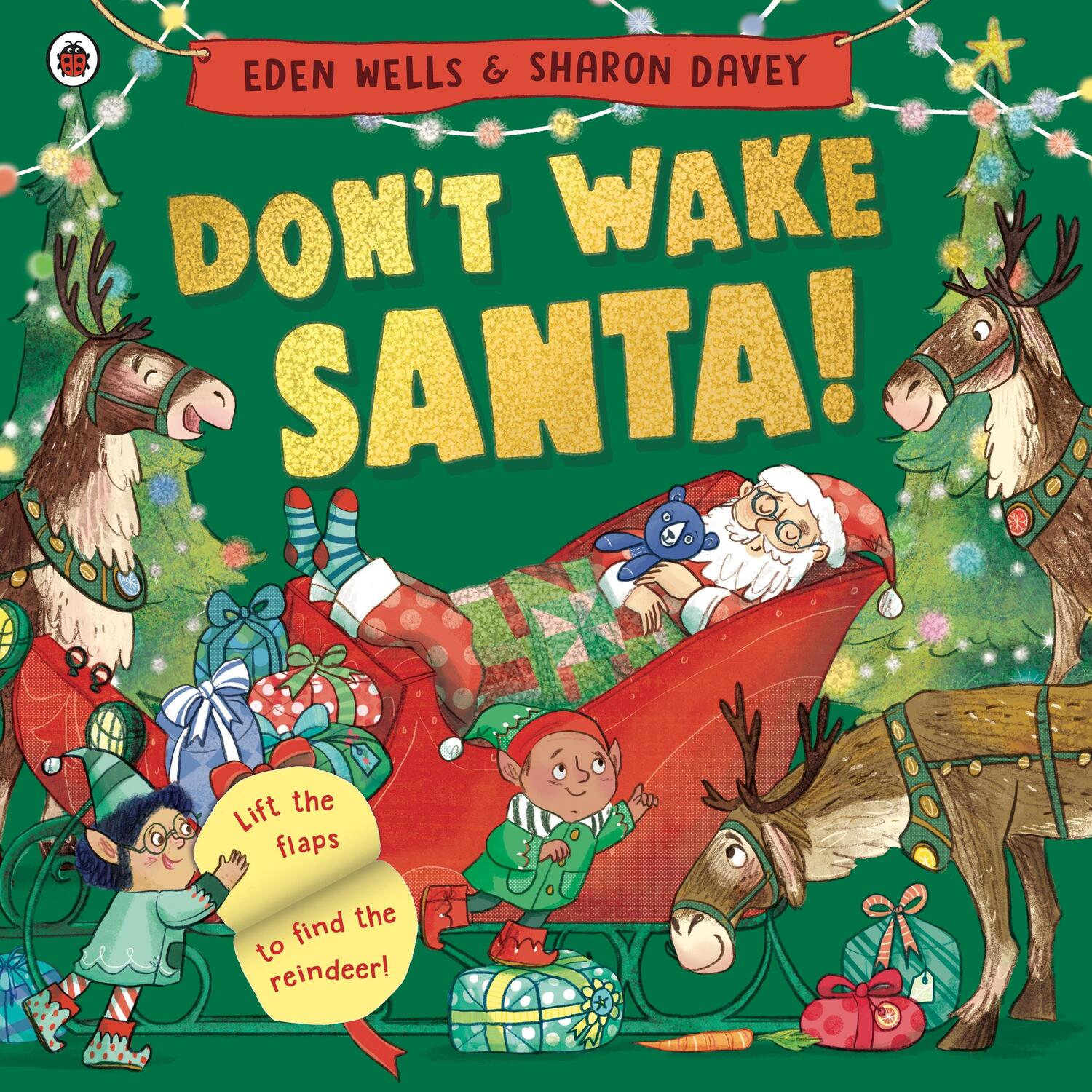 Cover: 9780241630501 | Don't Wake Santa | A lift-the-flap Christmas book | Eden Wells | Buch