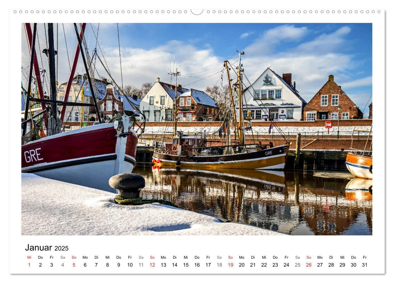 Bild: 9783435493753 | Ostfriesland - Tour (Wandkalender 2025 DIN A2 quer), CALVENDO...