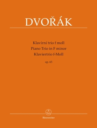 Cover: 9790260107014 | Klaviertrio f-Moll op. 65 / Klavírní trio f moll op. 65, Partitur...