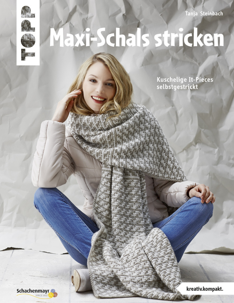 Cover: 9783772469909 | Maxi-Schals stricken | Kuschelige It-Pieces selbstgestrickt | Buch