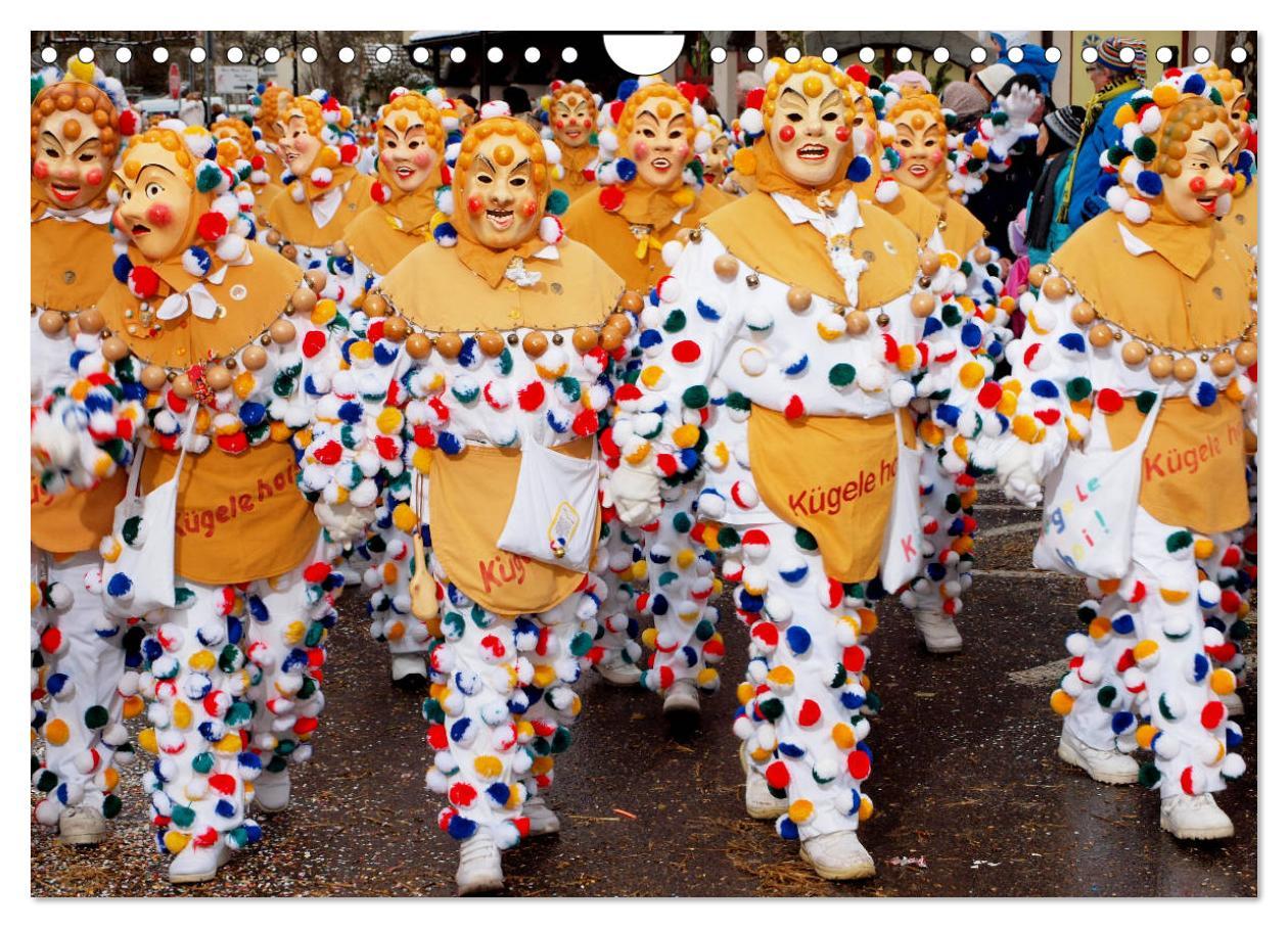 Bild: 9783435260249 | Fasnet in Oberschwaben und auf der Alb (Wandkalender 2025 DIN A4...