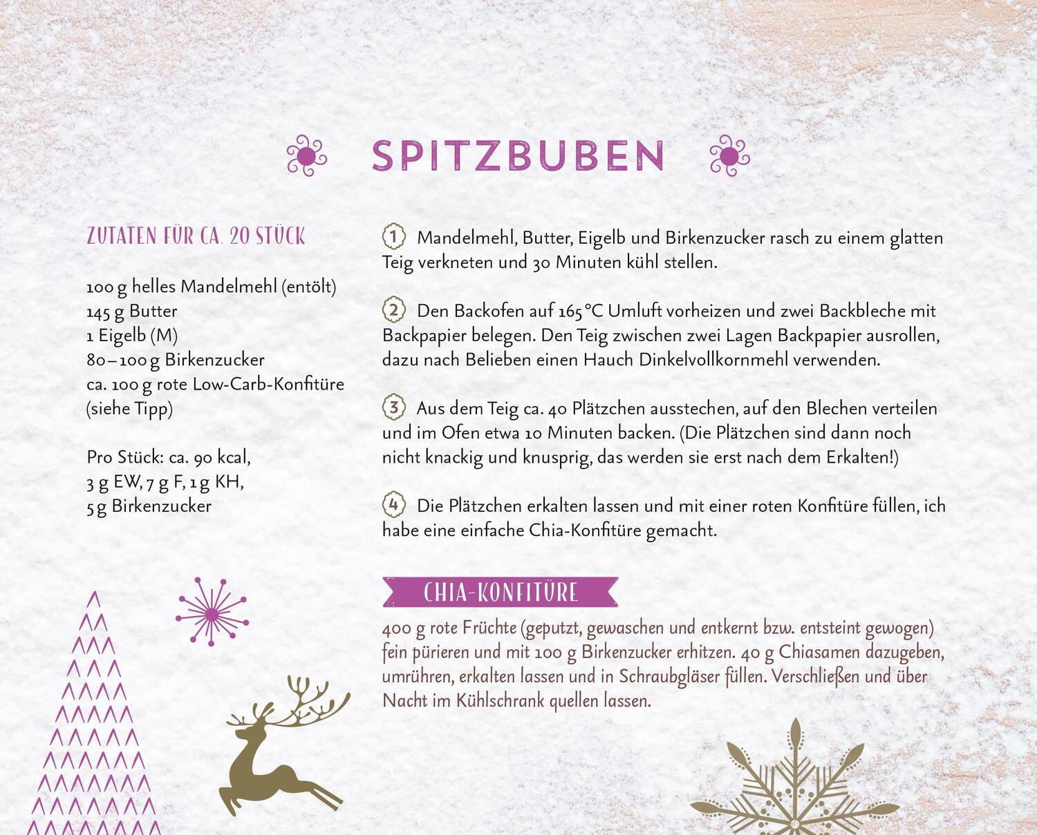 Bild: 9783898838474 | Low Carb Weihnachtsbacken | Petra Hola-Schneider | Kalender | 50 S.