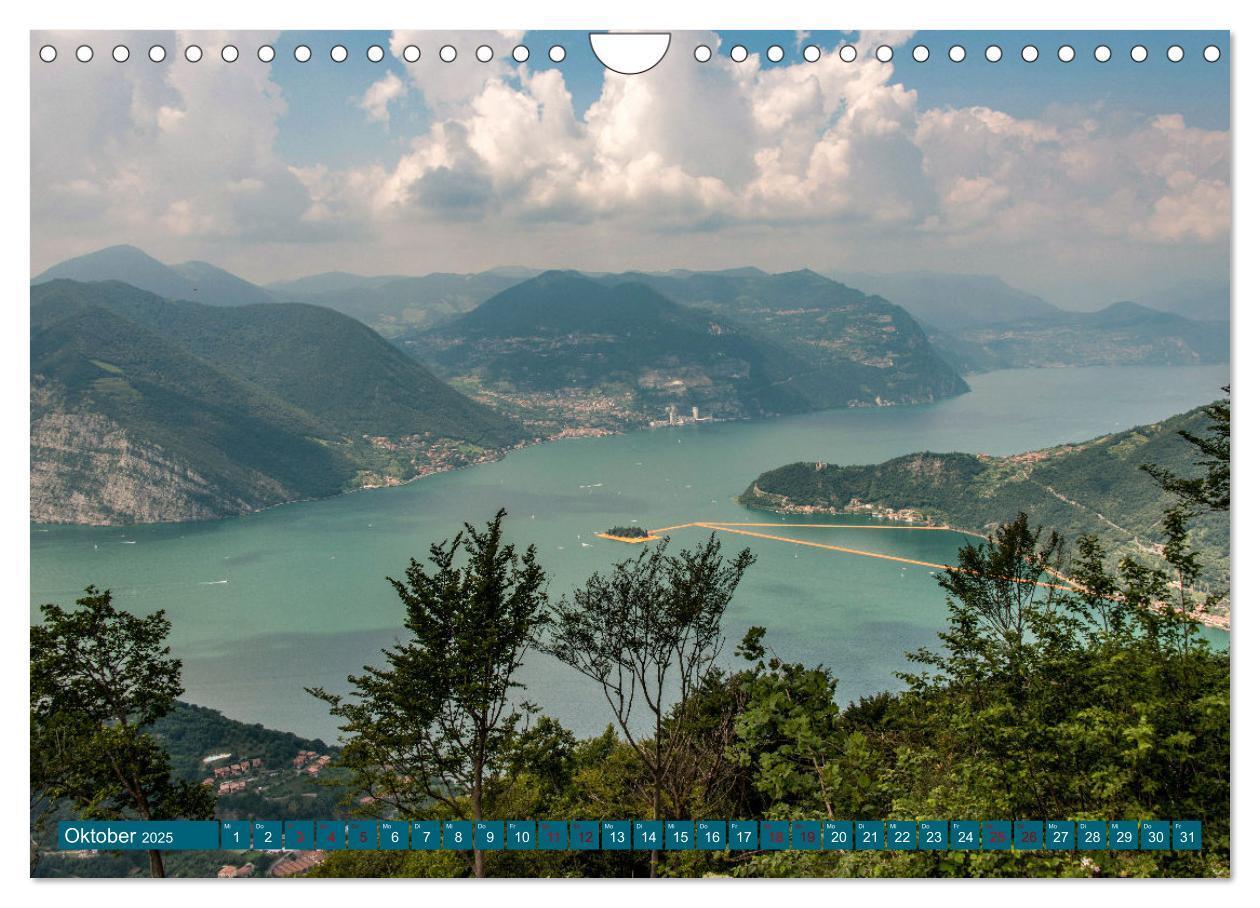 Bild: 9783435049264 | Iseo-See (Wandkalender 2025 DIN A4 quer), CALVENDO Monatskalender