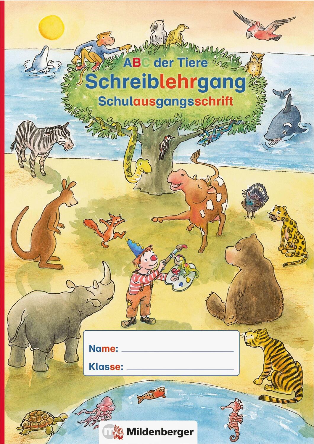 Cover: 9783619145843 | ABC der Tiere - Schreiblehrgang SAS in Sammelmappe. Neubearbeitung....