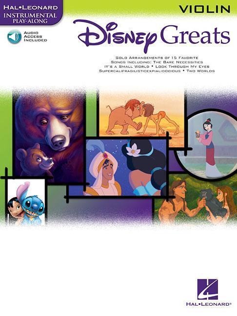 Cover: 9780634085468 | Disney Greats-Violin [With CD (Audio)] | Hal Leonard Corp | Buch