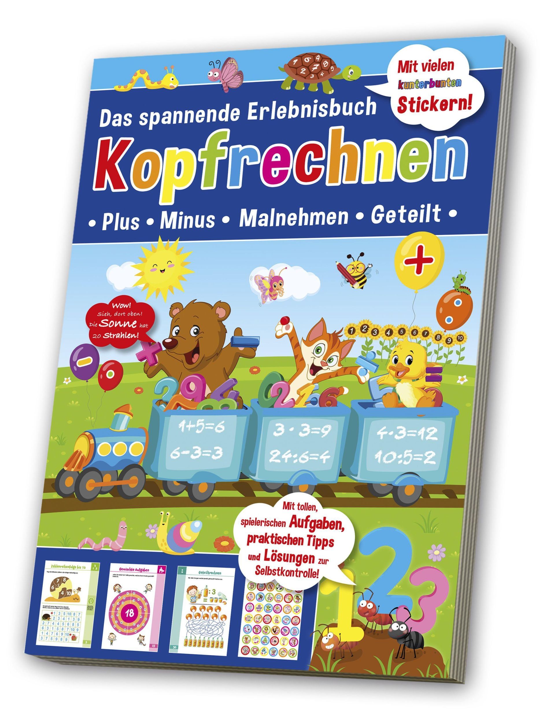 Cover: 4019393988105 | Übungs- &amp; Erlebnisbuch: Kopfrechnen Grundschule | Broschüre | 80 S.