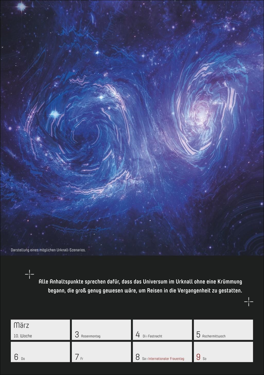 Bild: 9783840034787 | Stephen Hawking - Universum Wochenplaner 2025 - 53 faszinierende...