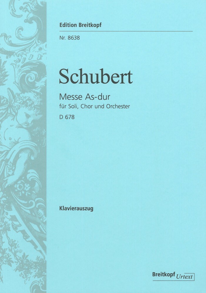 Cover: 9790004182628 | Mass A flat major D 678 | Franz Schubert | Buch | Breitkopf & Härtel