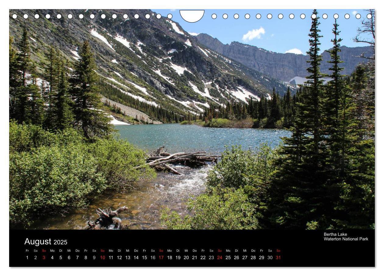 Bild: 9783435750702 | Kanada 2025 (Wandkalender 2025 DIN A4 quer), CALVENDO Monatskalender