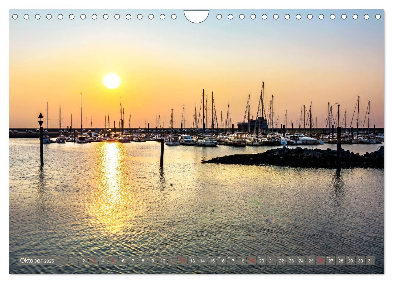 Bild: 9783435259069 | Norddeich Spaziergang vom Hafen bis zum Strand (Wandkalender 2025...