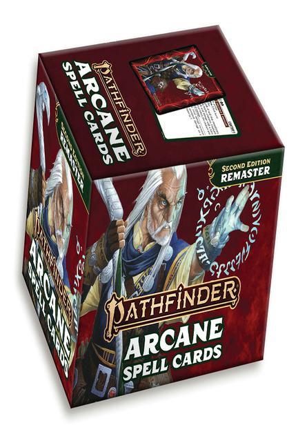 Cover: 9781640786127 | Pathfinder Arcane Spell Cards (Remastered) (P2) | Paizo Publishing