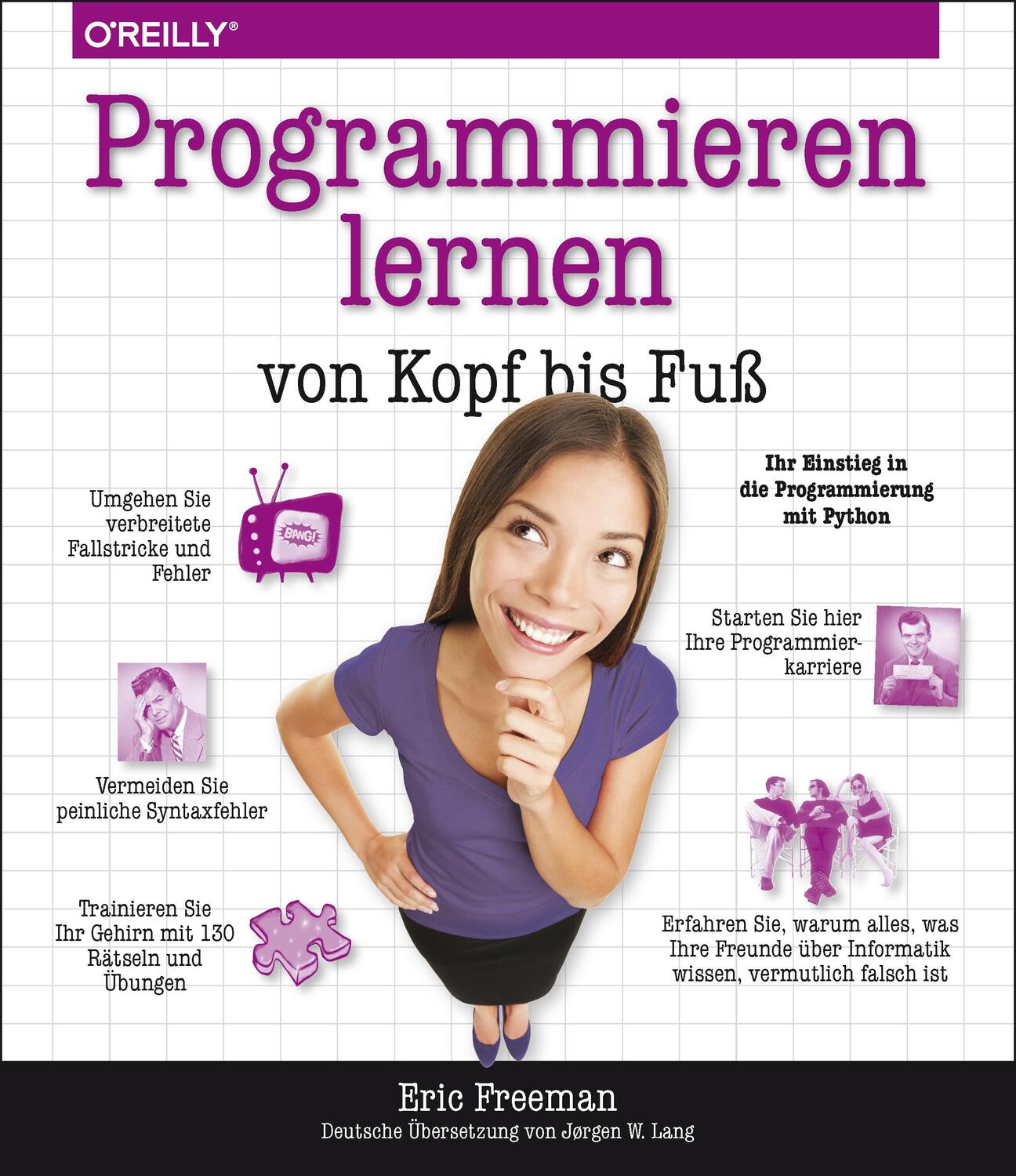 Cover: 9783960090762 | Programmieren lernen von Kopf bis Fuß | Eric Freeman | Taschenbuch