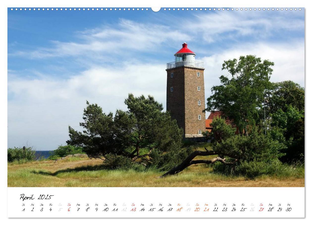 Bild: 9783435668564 | Leuchttürme PUR (Wandkalender 2025 DIN A2 quer), CALVENDO...