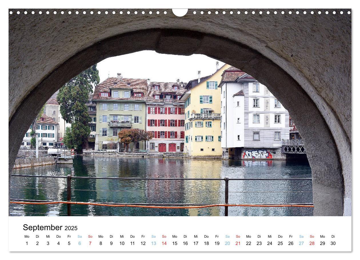 Bild: 9783435146017 | LUZERN Wo sich Reuss und Vierwaldstättersee begegnen (Wandkalender...