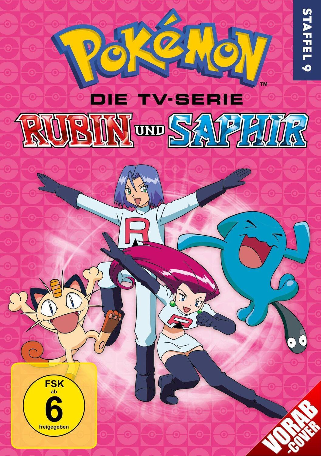 Cover: 4006448771843 | Pokémon | Staffel 09 / Rubin und Saphir | Ken Sakamoto | DVD | Deutsch