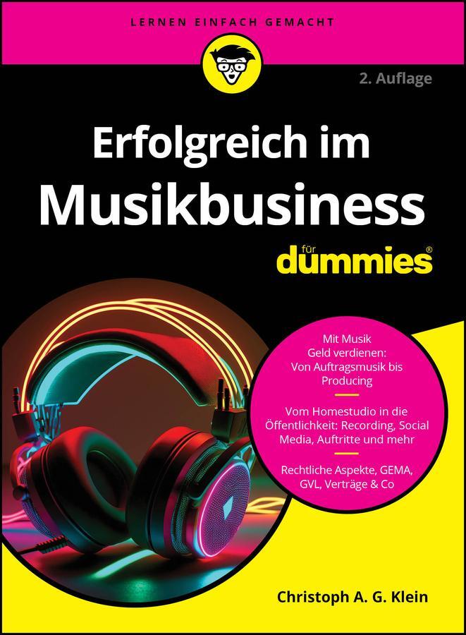 Cover: 9783527721696 | Erfolgreich im Musikbusiness für Dummies | Christoph A. G. Klein