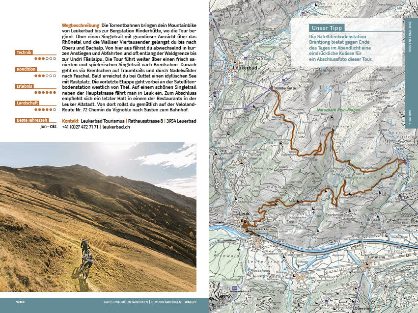 Bild: 9783259037775 | Wallis Raus und Mountainbiken E-Mountainbiken | AG | Taschenbuch