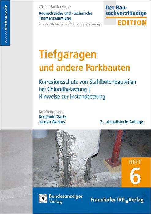 Cover: 9783846209189 | Baurechtliche und -technische Themensammlung - Heft 6: Tiefgaragen...