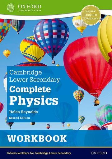 Cover: 9781382019132 | Cambridge Lower Secondary Complete Physics: Workbook (Second Edition)