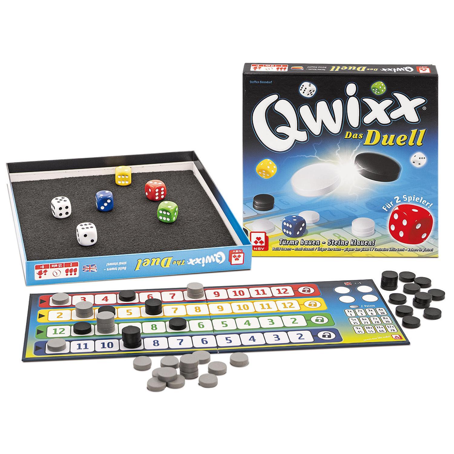 Cover: 4012426880490 | Qwixx Duell. Würfelspiel | Steffen Benndorf | Spiel | Brettspiel