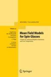 Cover: 9783642222528 | Mean Field Models for Spin Glasses | Michel Talagrand | Buch | xii