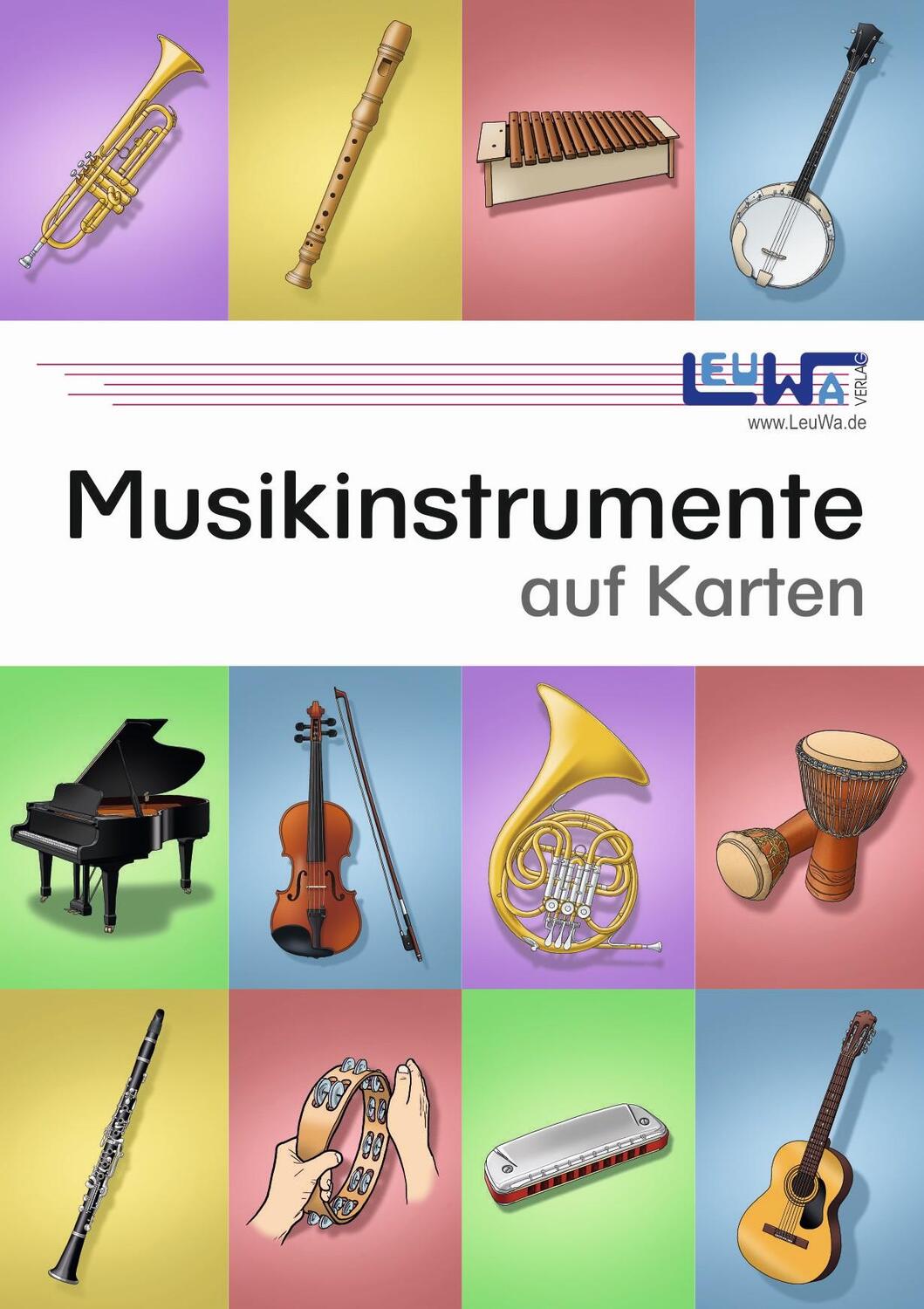 Cover: 9783940533753 | Musikinstrumente auf Karten | Martin Leuchtner (u. a.) | Taschenbuch